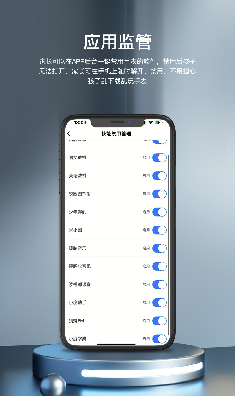 A62D旋转双摄儿童电话手表定位手表4G全网通小学生智能手表批发详情8