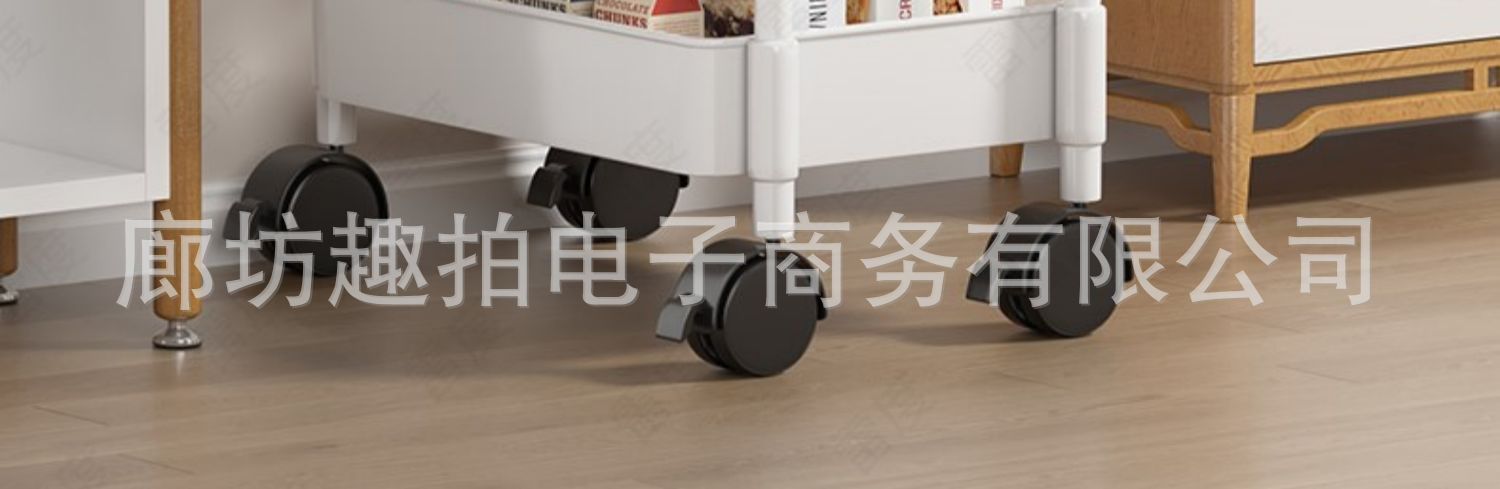 置物架书架小推车落地可移动家用简易多层零食收纳架子储物架带轮详情12