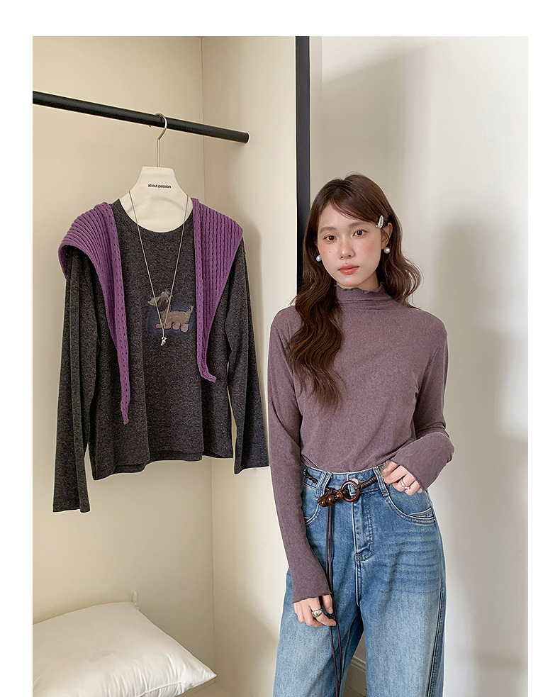 【 Denim Simple】 Ge Ming Korean Commuter straight-leg jeans for Women 2025 Autumn New Style Long Pants N732C pic 51