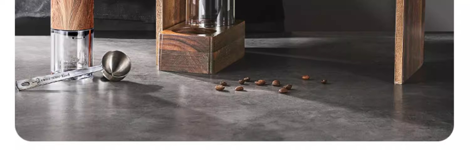 手冲咖啡壶套装高级木支架家用咖啡器具全套手摇研磨机手磨咖啡机1详情6