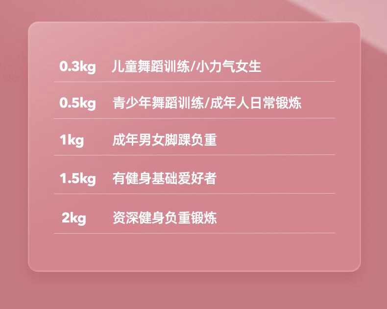 沙袋绑腿运动跑步训练手腕负重舞蹈沙袋专用腿部隐形手腕运动沙袋详情13