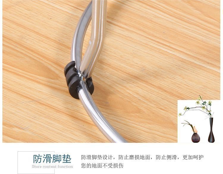 凳子北欧轻奢钢筋凳简约加厚时尚圆凳金色网红板凳凳子家用加粗详情37