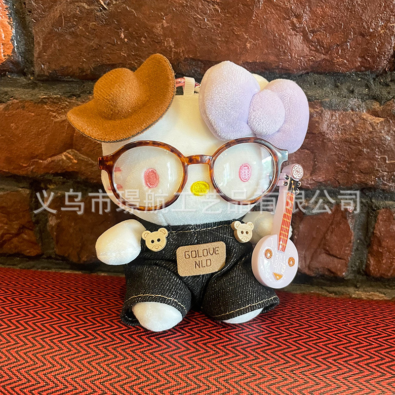 Cute hellokitty keychain pendant, kt cat plush doll, fashionable bag pendant, Kitty doll pic 9