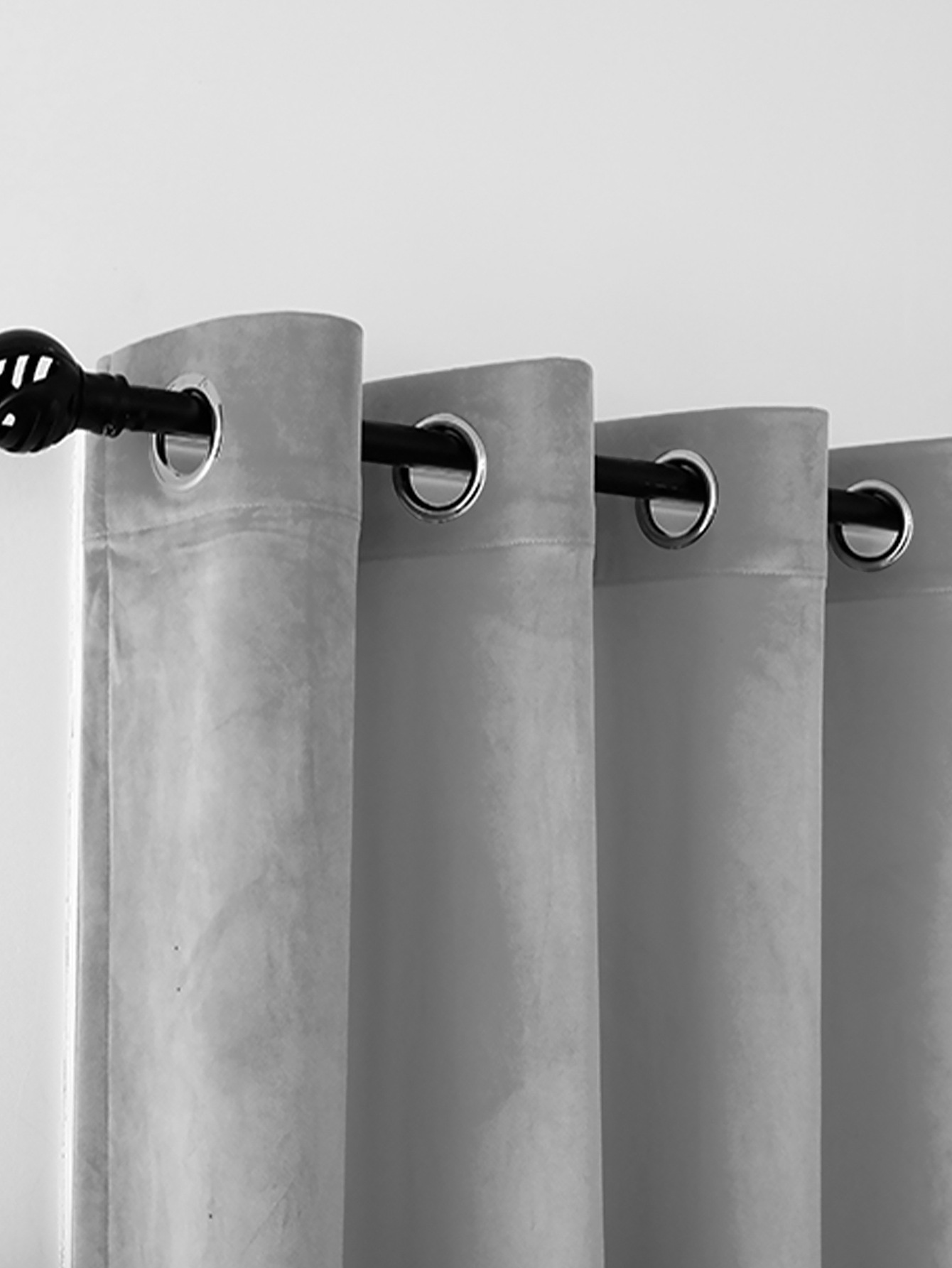 亚马逊跨境绍兴新绒布纯色成品窗帘高遮光防晒遮阳帘外贸专供详情10