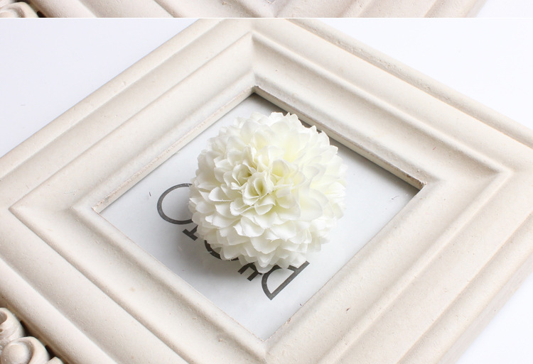 仿真千层菊花头圆菊球菊仿真花DIY服装胸花头饰配件假花批发详情5