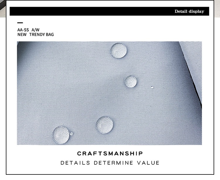 A large-capacity schoolbag for college and high school students, a simple, casual and sporty Korean-style couple backpack pic 2