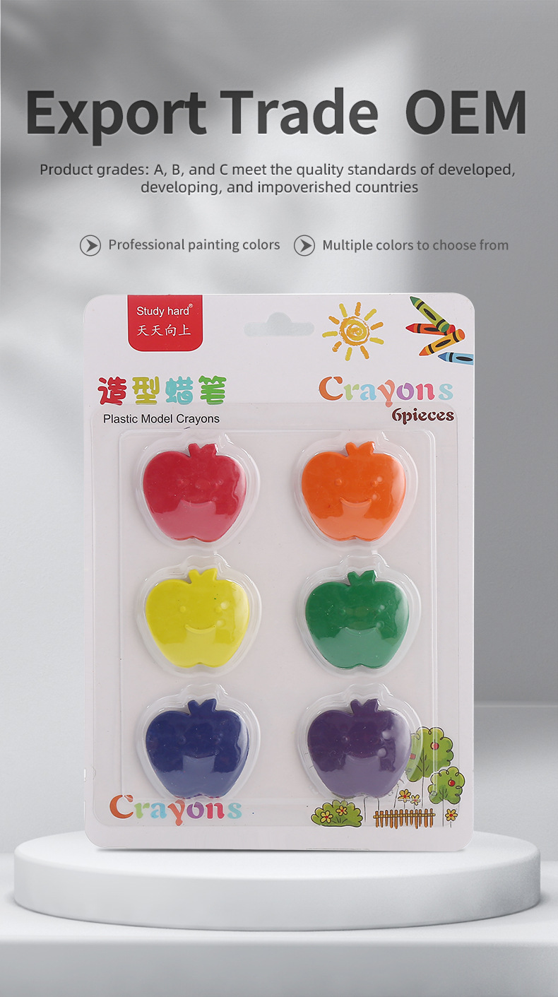 Model Crayon Apple Style Foreign Trade Export OEM and Custom详情1