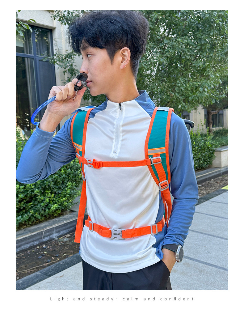 Outdoor sports cycling backpack, ultra-light hiking and mountaineering bag, wear-resistant, waterproof, lightweight travel multi-functional backpack pic 17