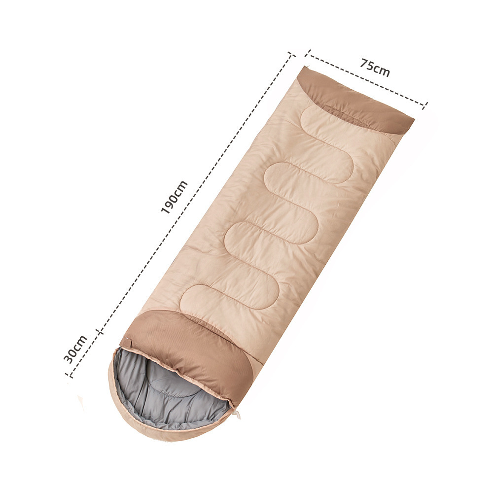 一体户外防风睡袋露营保暖车载成人单双人室内办公室午休睡袋详情21