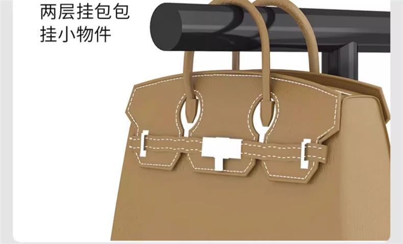 晾衣架室内家用不占地落地立式衣帽架阳台晾衣杆晒衣服架单杆双杆详情21
