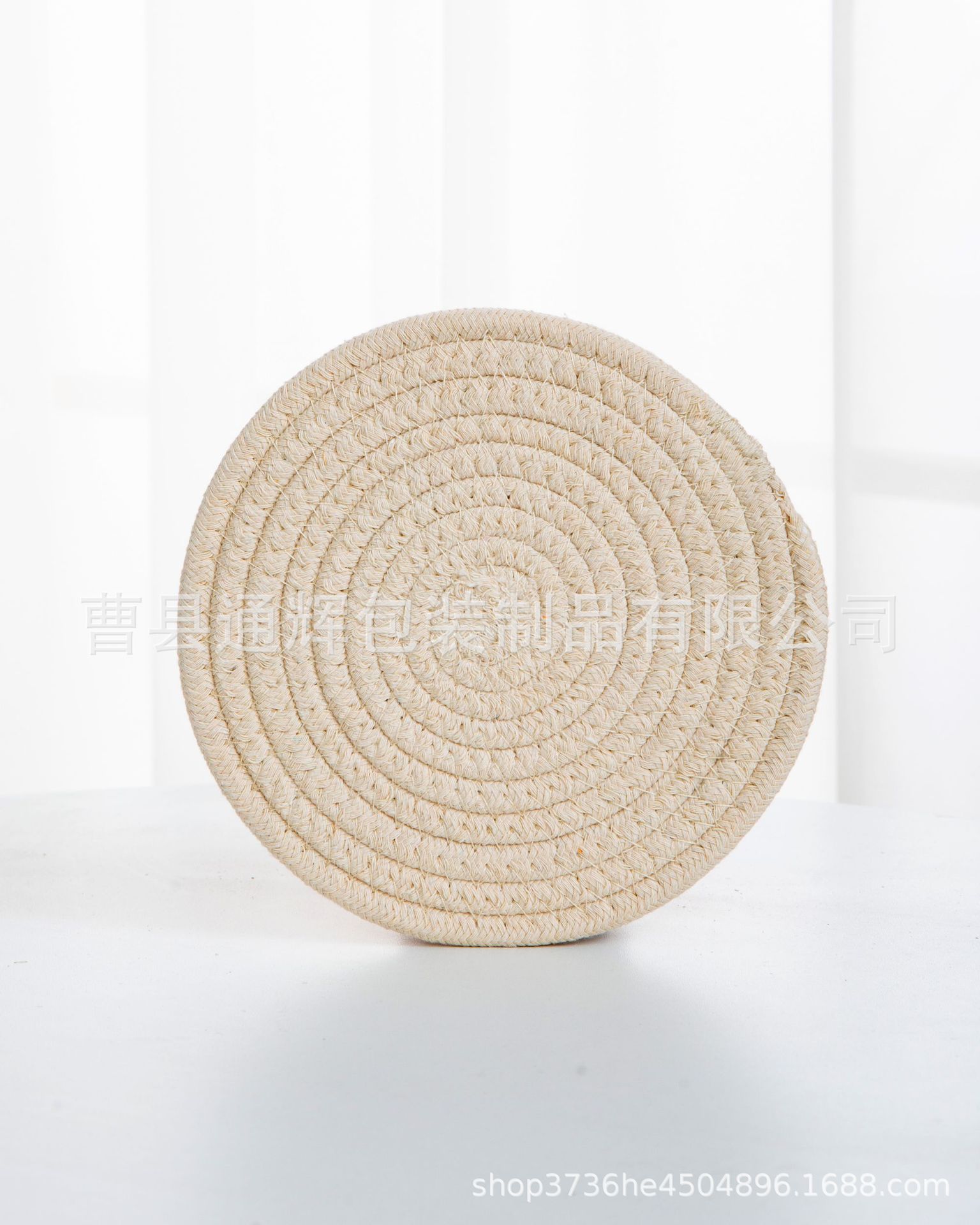 碗垫隔热餐垫圆形麻编织杯垫隔热盘垫装饰道具垫子家用防烫锅垫详情11