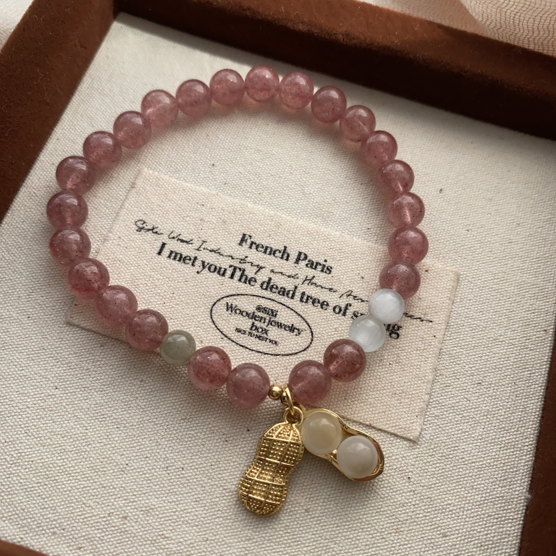 南红玛瑙手串小众设计手链玄学葫芦平安扣国风优雅气质女款手圈详情32