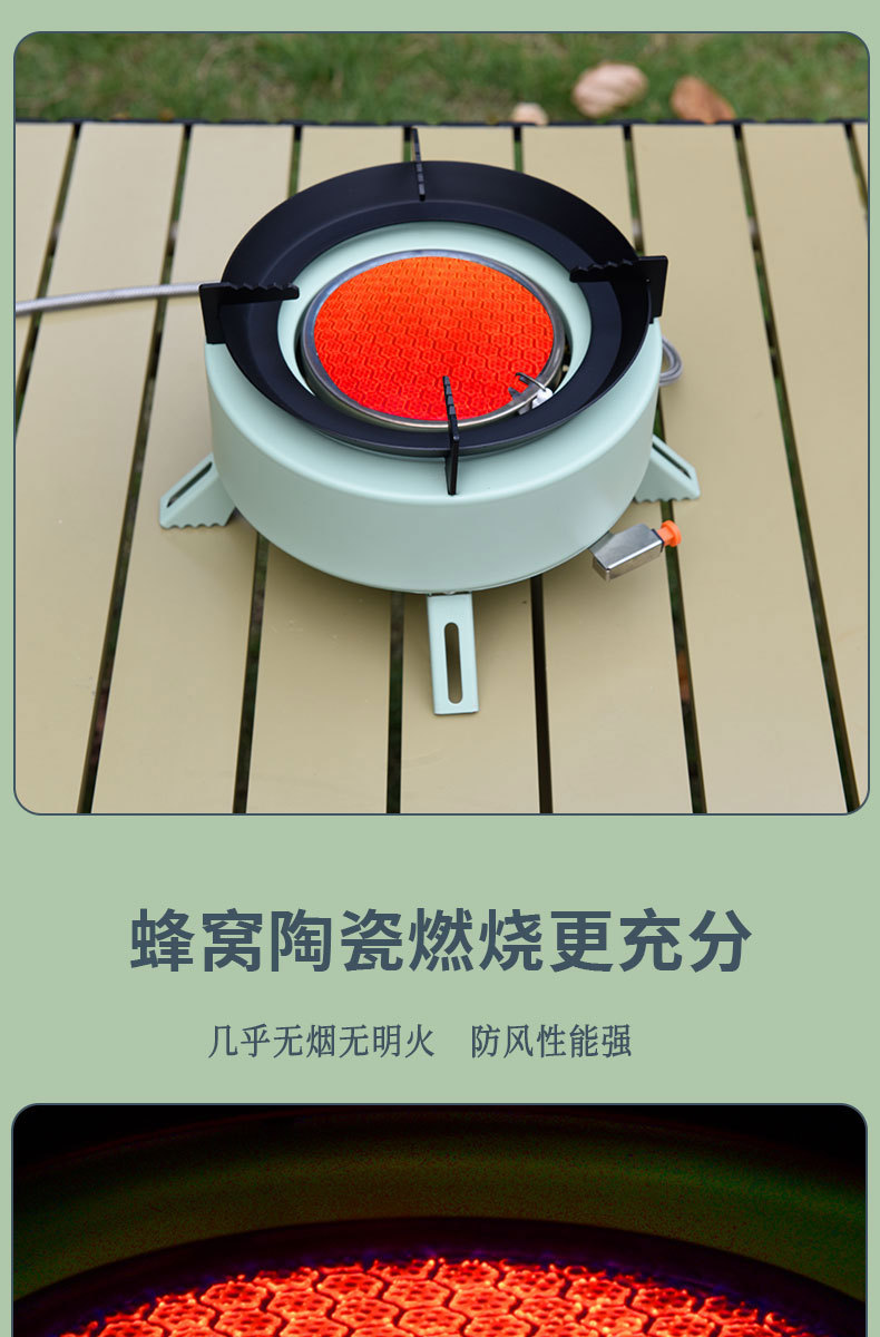 厂家直供卡式炉炉便携式烧烤卡式炉套装炉套装露营设备烧水灶套装详情4