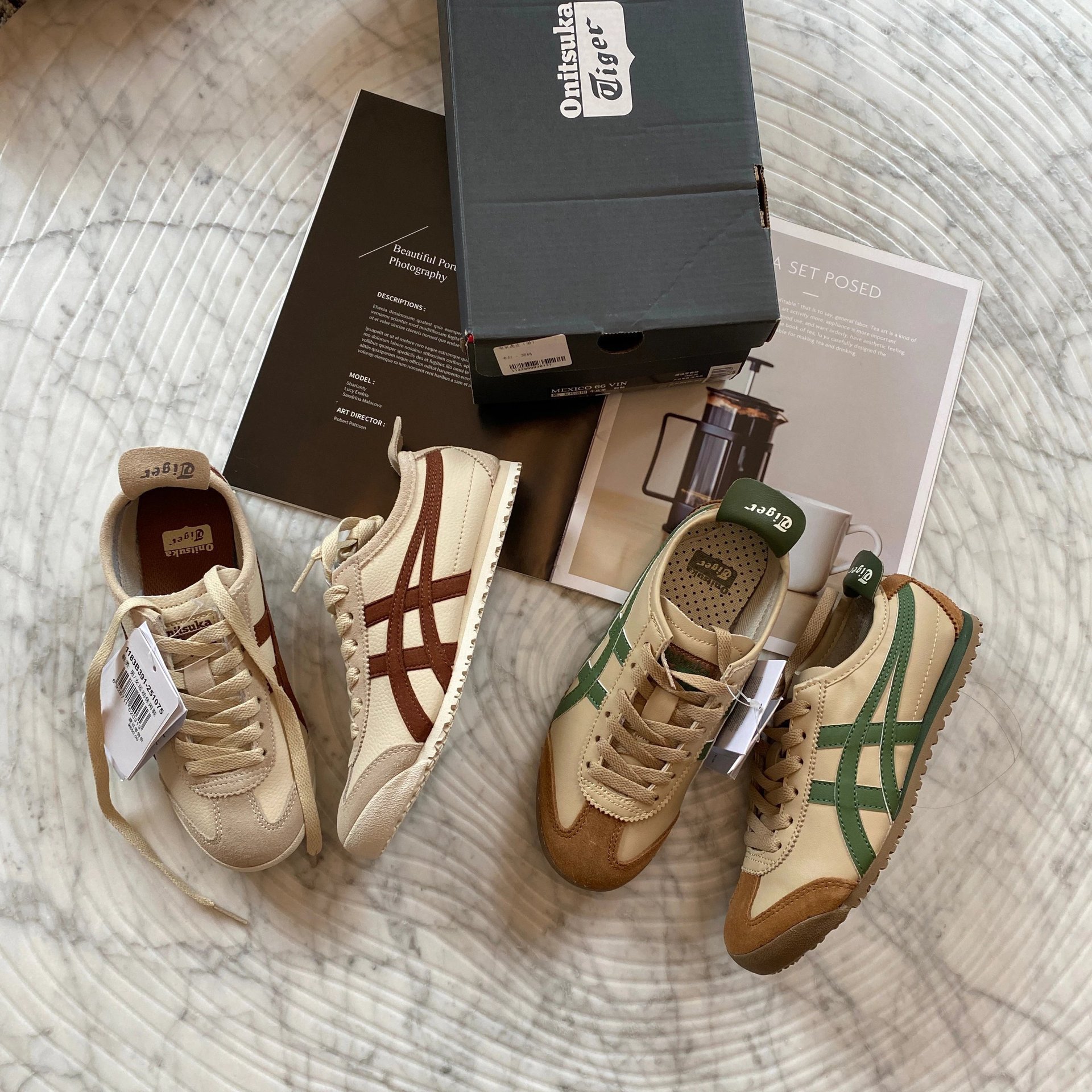 莆田纯原鬼冢虎高版本OnitsukTiger66经典男女休闲情侣板鞋详情12