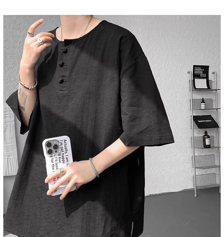 Customized Chinese-style loose Tang T-shirt super factory in Kingston, Washington, USA, based on your provided samples pic 19