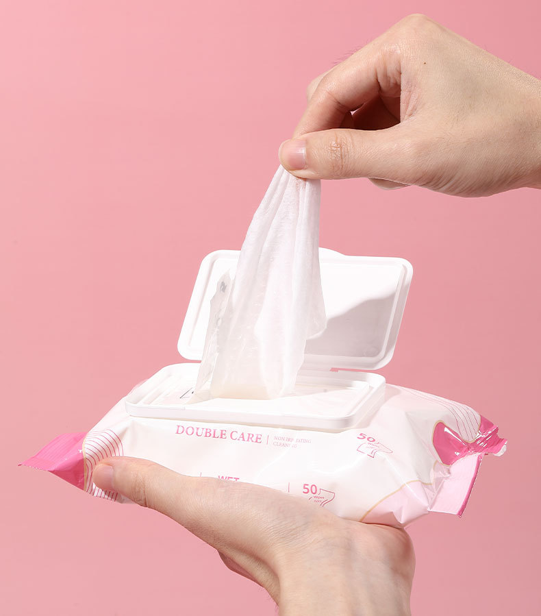 UUKKG温和湿巾50片装珍珠纹日用清洁护理湿纸巾跨境专供UU10详情13