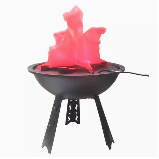 火焰盆火焰灯万圣节节日仿真鬼屋氛围灯台式LED仿真火盆酒吧火焰灯装饰详情3