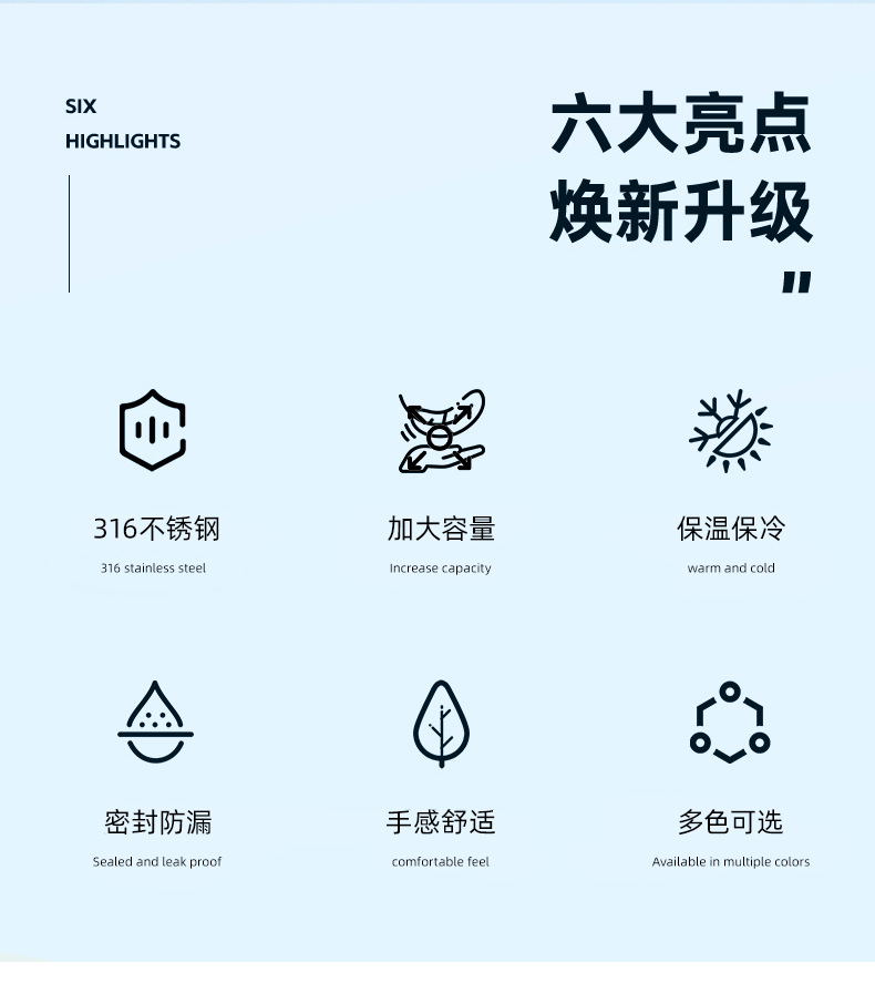 新款316不锈钢提环保温杯户外真空便携大胖丁保温杯车载水杯批发详情3