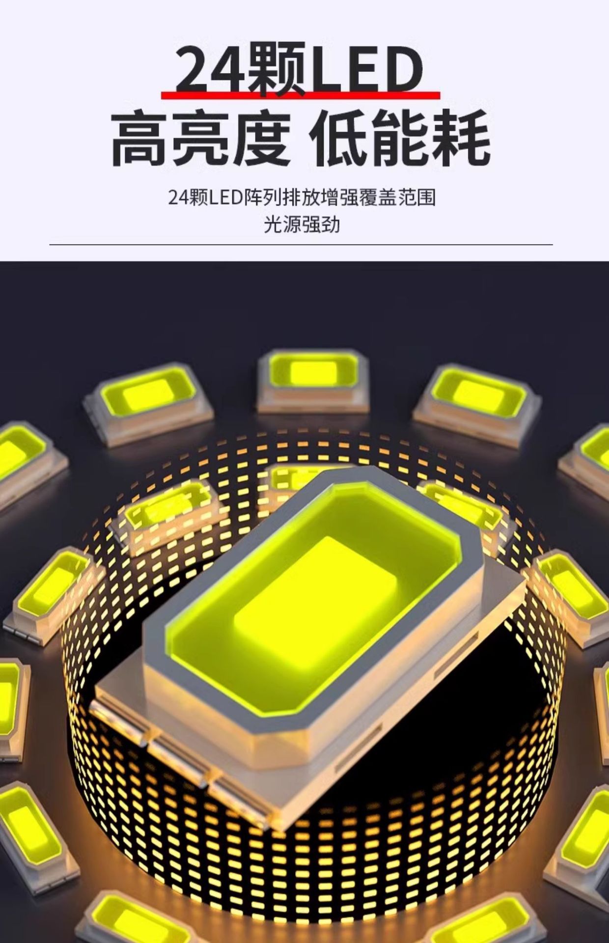 LED solar rechargeable bulbs, outdoor ultra-bright lighting fixtures, household power outage emergency lights, night market stall lights pic 9