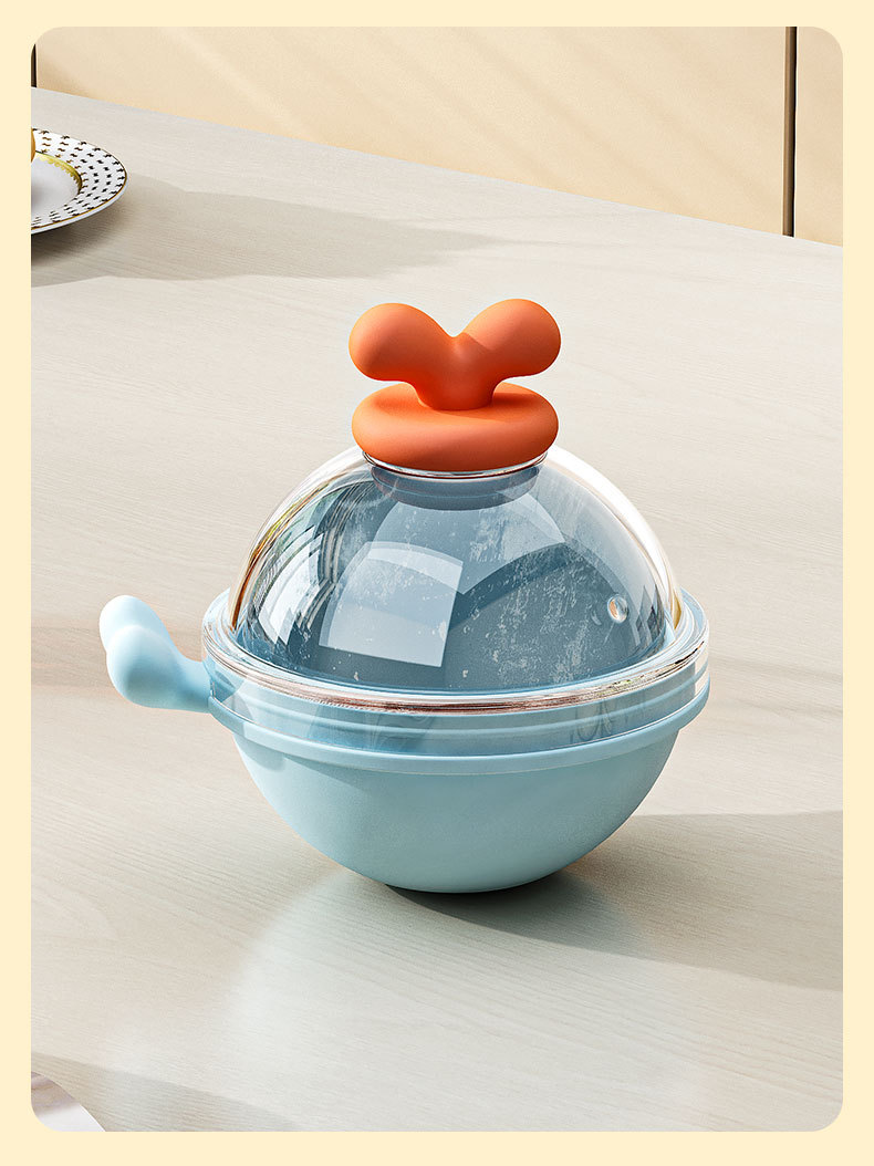 Ice hockey mold with round ears, spherical ice cubes, ice cube trays, whisky, household food-grade silicone ice cube mold pic 16