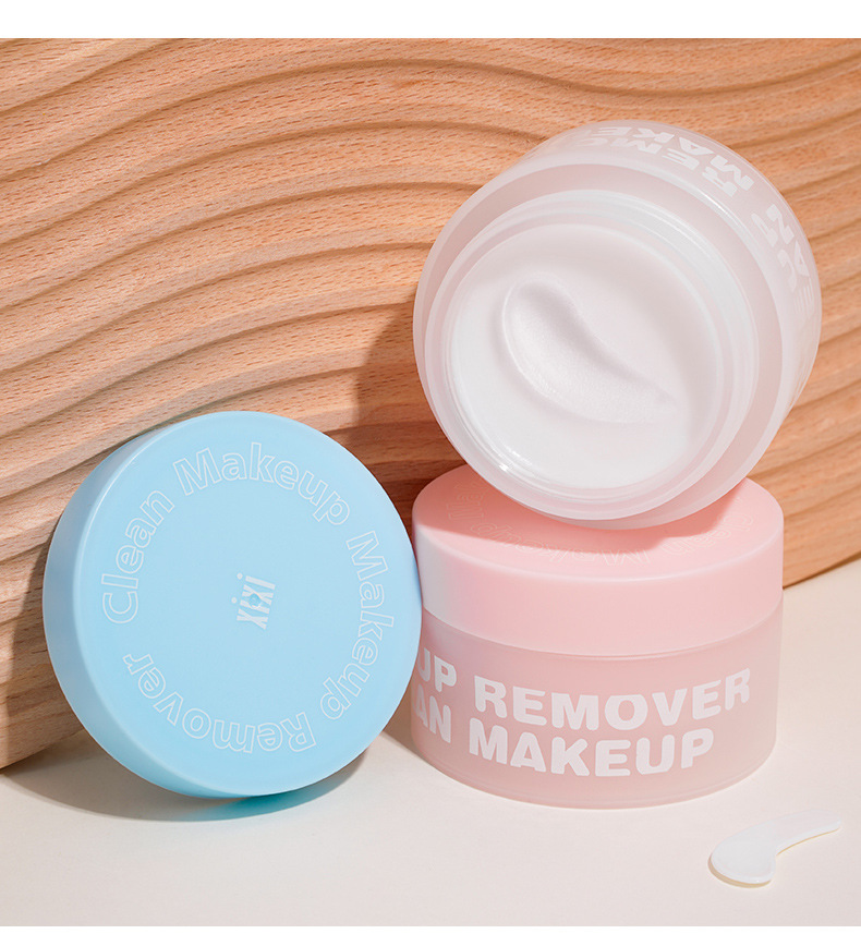 xixi净透洁颜卸妆膏温和椰子蜜桃保湿批发深层清洁平价养肤卸妆乳详情14