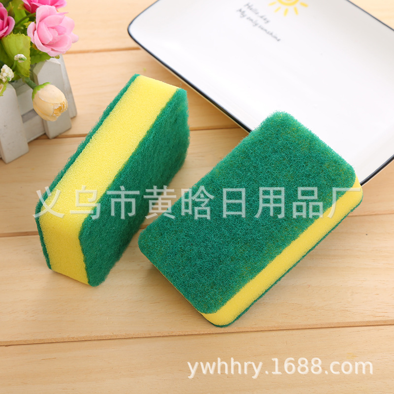【 Chi Jia 】 Scouring Pad Sponge Kitchen Cleaning Brush Steel Wool Ball Set for Household cleaning, degreasing and decontamination of POTS pic 3