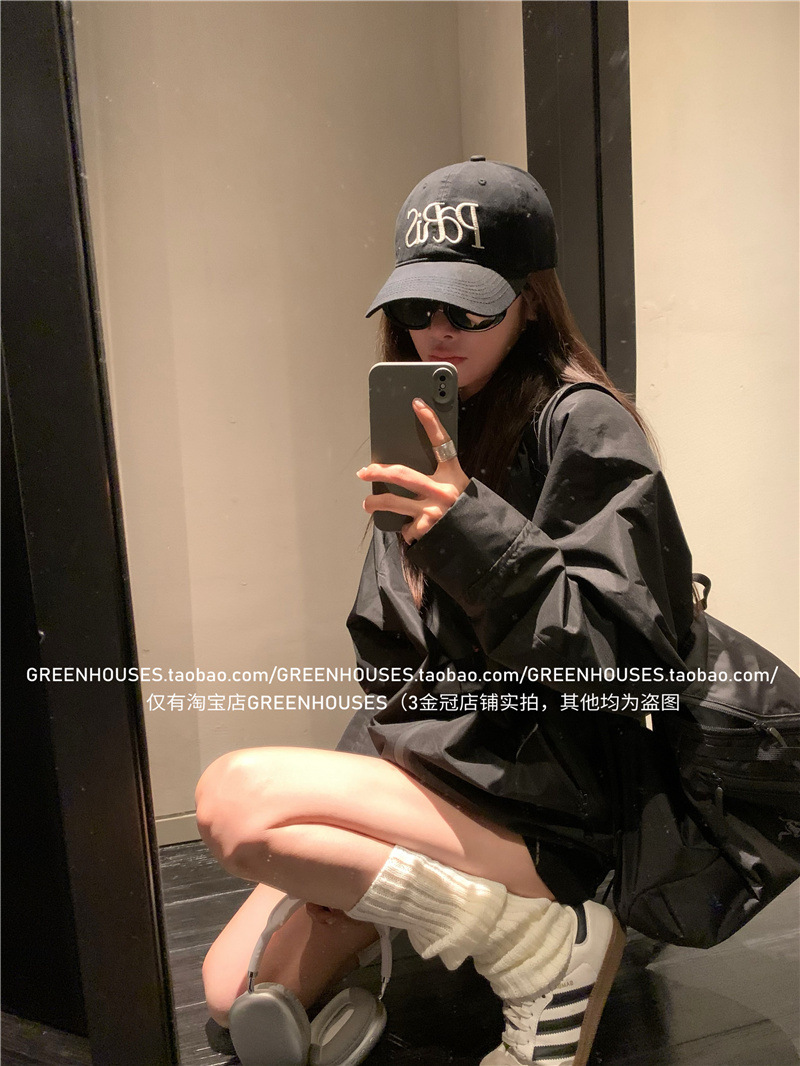 美式复古休闲百搭刺绣鸭舌帽子女韩版遮阳显脸小大头围棒球帽男潮详情9