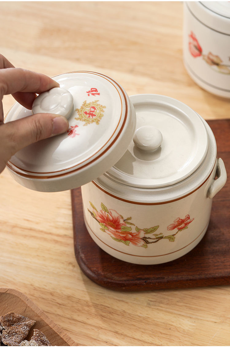 Large-capacity dedicated single-person soup pot with lid, double-ear household soup pot, double-lid kitchen commercial soup pot pic 11