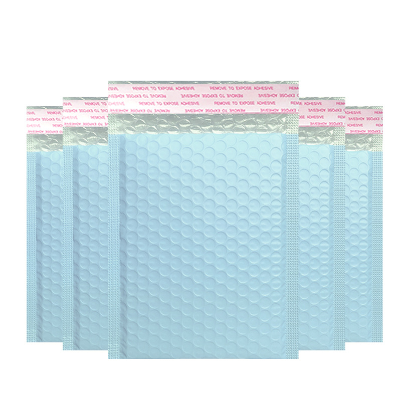 Colored bubble bags, nude pink co-extruded film bubble envelopes, clothing packaging bubble foam bags, express delivery packing bags pic 12