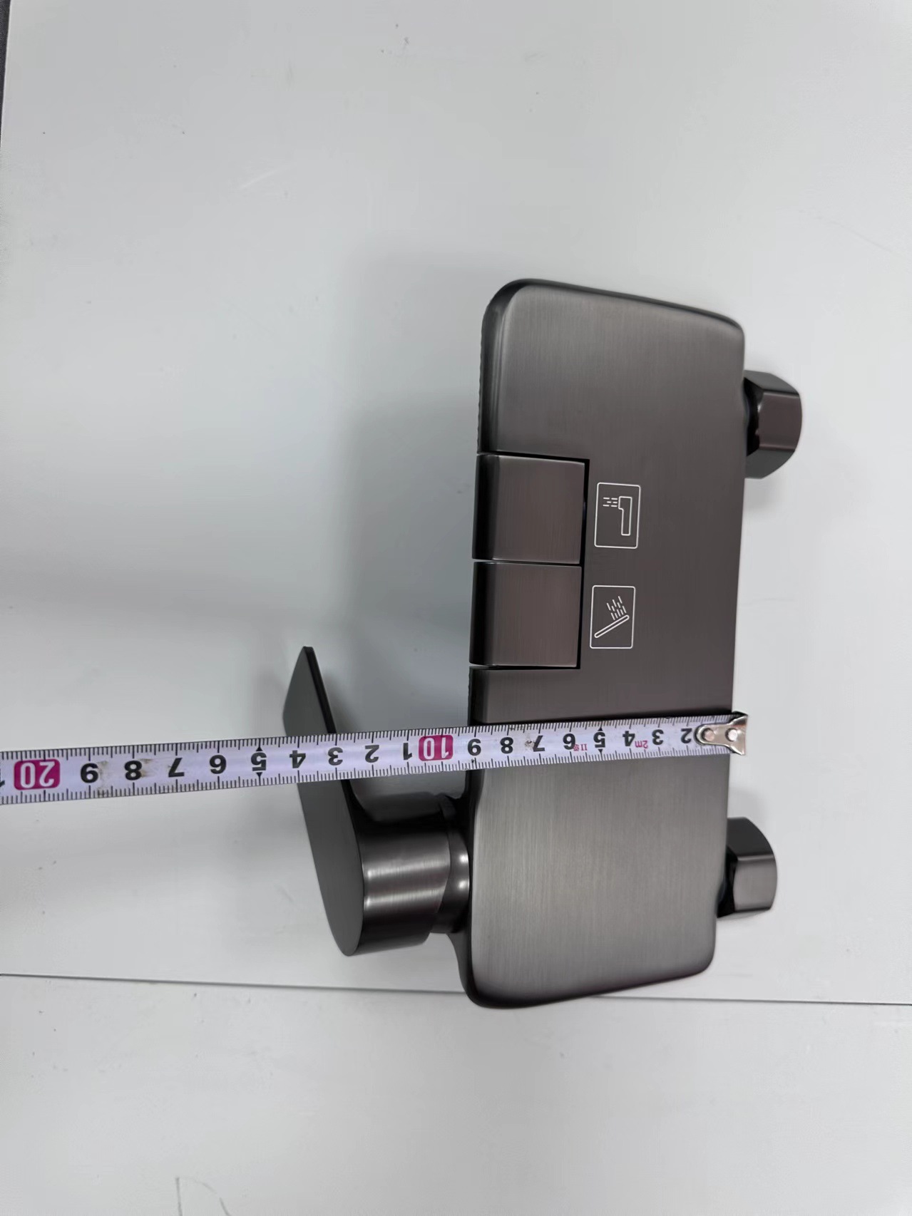 现货全铜无顶喷简易数显淋浴花洒套装家用卫生间分体式沐浴花洒详情10