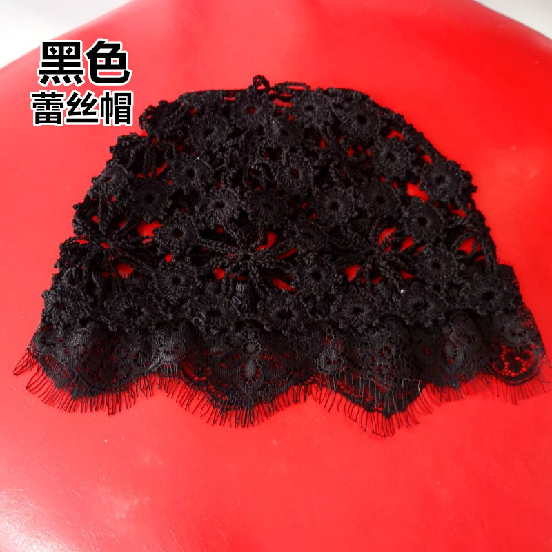 National trend and ethnic style woolen hat, pure handcrafted hat, embroidered flower hat, female artistic retro hollowed-out hat, Yang Liping, Chinese style pic 9