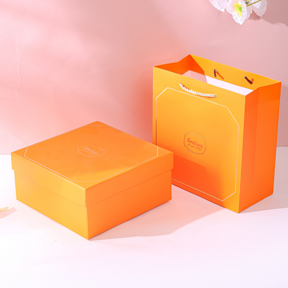 方形大理石情人节礼盒生日礼物包装盒结婚伴郎伴娘伴手礼礼盒批发详情13