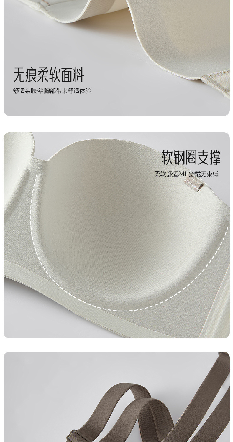 原版大码时尚内衣薄杯直播代发简约3D立体杯防滑文胸罩外贸跨境详情16