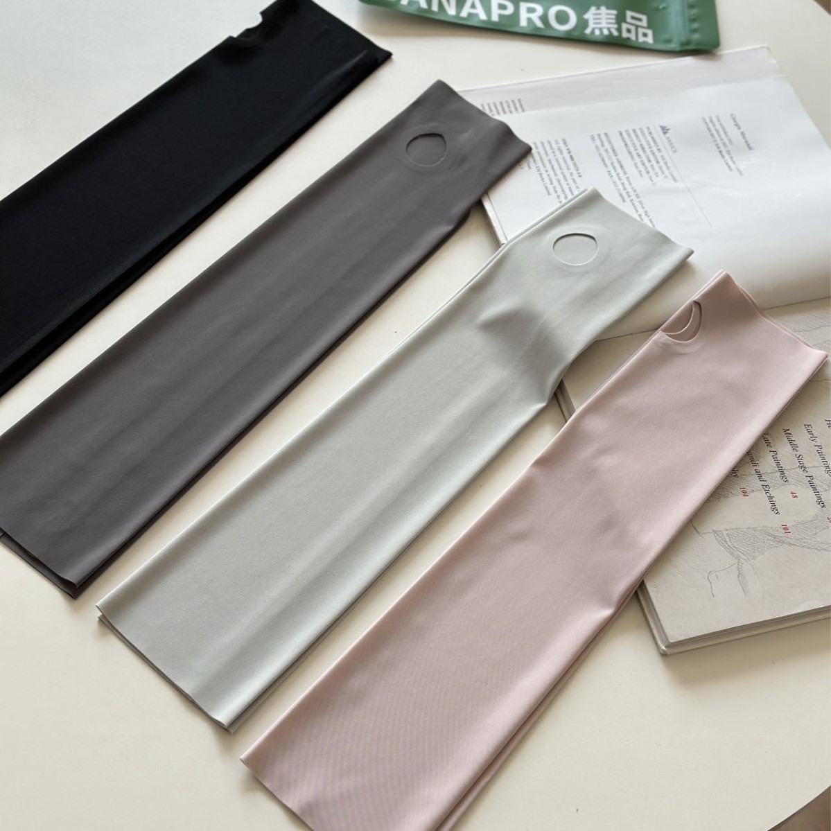 夏季户外防晒BANAPRO无痕防晒袖防紫外线骑行旅行冰丝袖套批发详情18