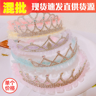 义乌地摊头发饰品2元文具店批发网红女宽边镶钻高颅顶发箍头箍G21详情44