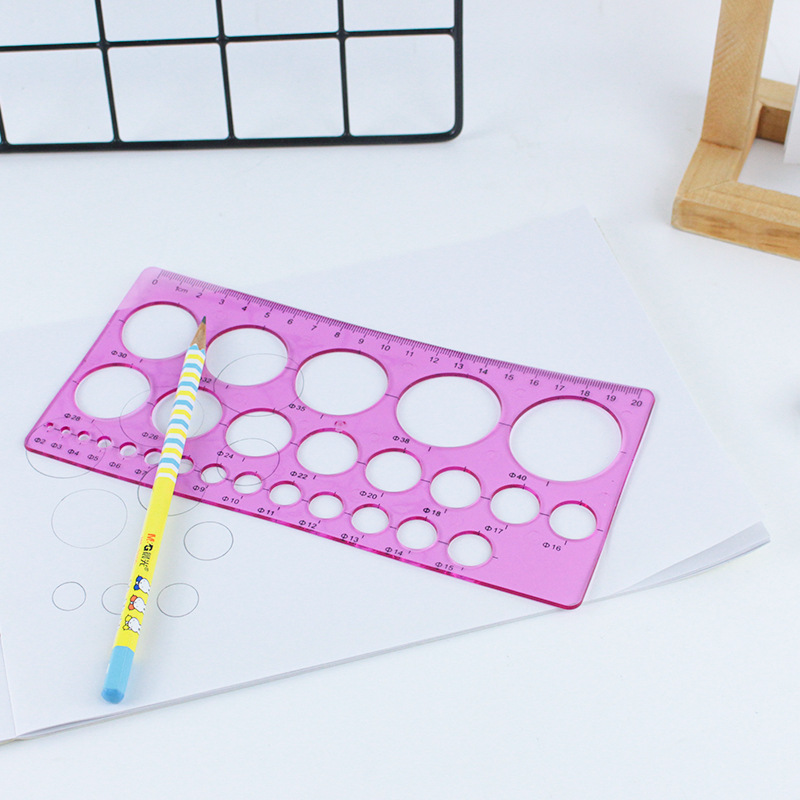 Cross-border wholesale of multi-functional office stationery ruler sets, 15cm, 20cm, 30cm straight rulers available for foreign trade customization pic 2