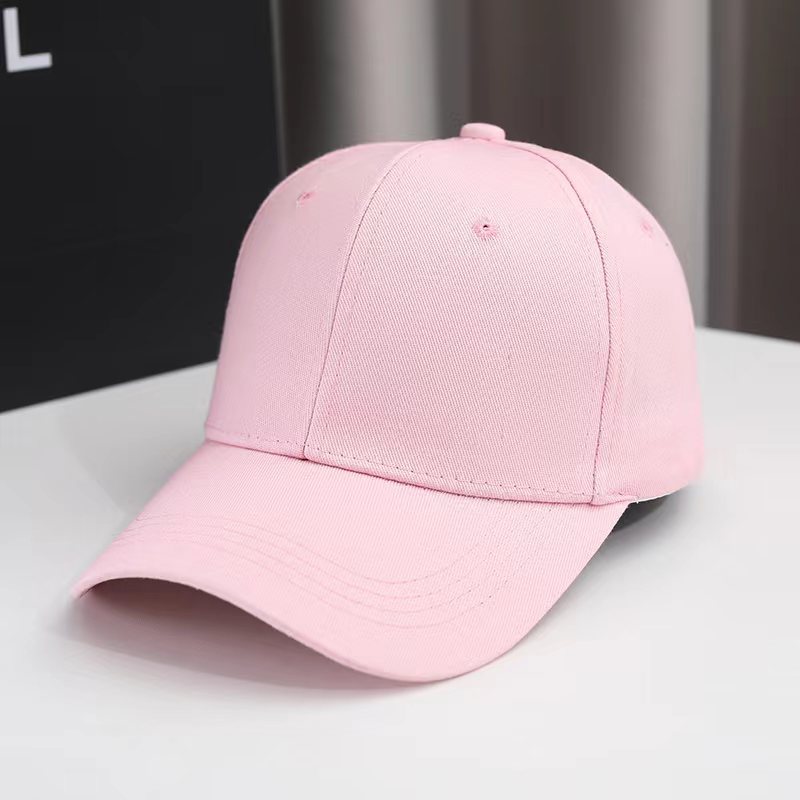 Plain cotton baseball caps for men and women in solid colors, simple, fashionable and versatile for export. DIY baseball caps with embroidered logos. 3977 types of sun protection, breathable and casual hats pic 5
