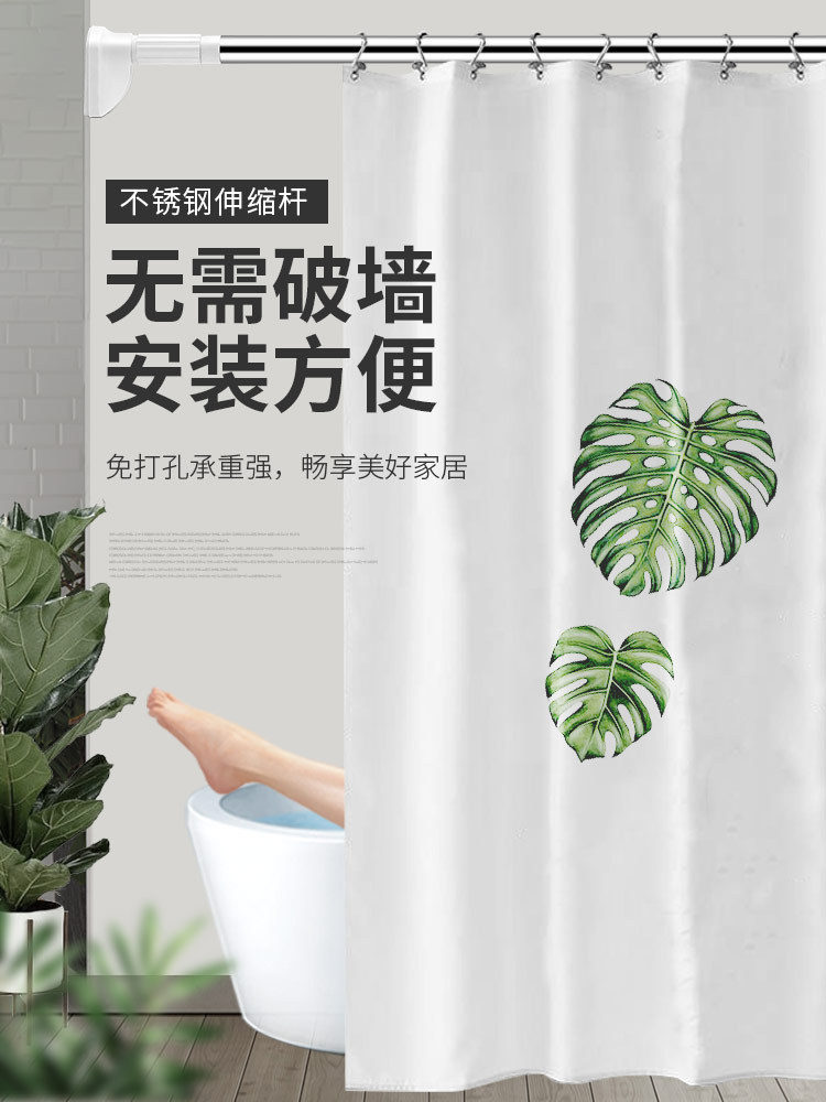 免打孔伸缩杆金属伸缩杆家用可调节长度详情7