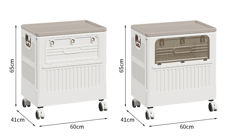 Large-capacity household flip-top storage cabinet for clothes, large foldable basket, dust-proof and storage cabinet for clothes pic 22