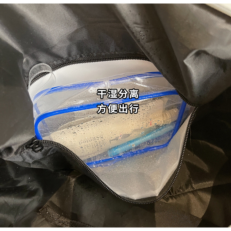 短途旅行包女轻便多功能斜挎运动健身包手提出差大容量收纳行李袋详情8