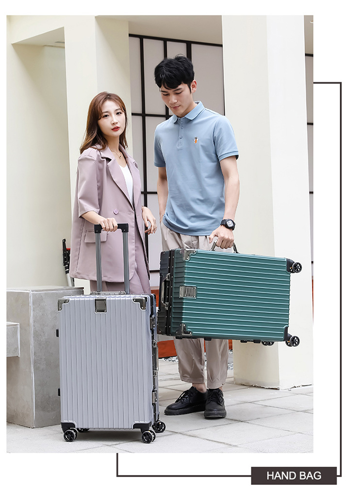 旅行箱男学生大容量铝框密码箱女行李箱结实耐用加厚拉杆箱万向轮详情32