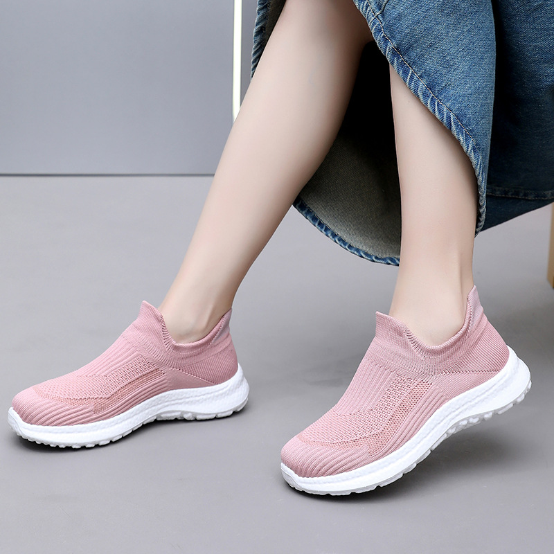 2025春季时尚休闲单鞋一脚蹬男女同款透气舒适时尚百搭软底软面鞋详情15