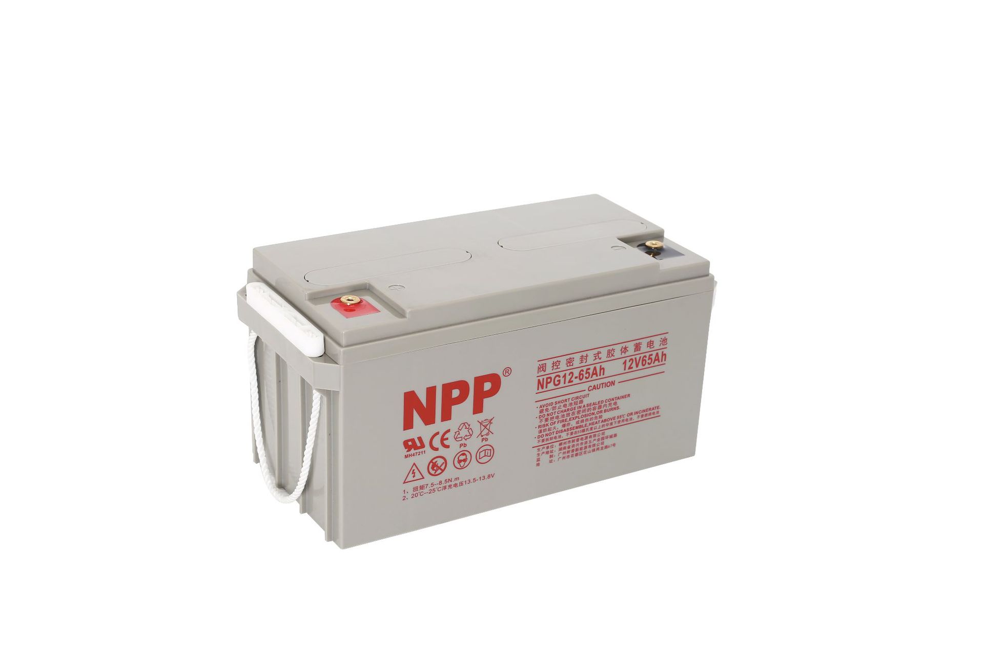 NPP battery 100AH gel battery solar cell UPS battery energy storage maintenance-free battery pic 8