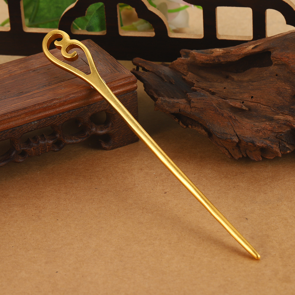 New Chinese-style hollowed-out flower and auspicious cloud hairpins, retro headwear accessories, Hanfu and cheongsam versatile hairpins, courtly ancient style ladies pic 35