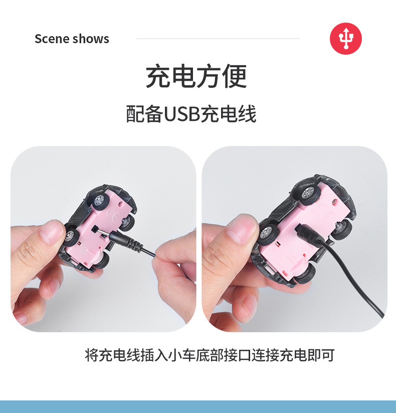 黑科技手表遥控小汽车迷你合金赛车男孩电动儿童玩具车生日礼物详情15