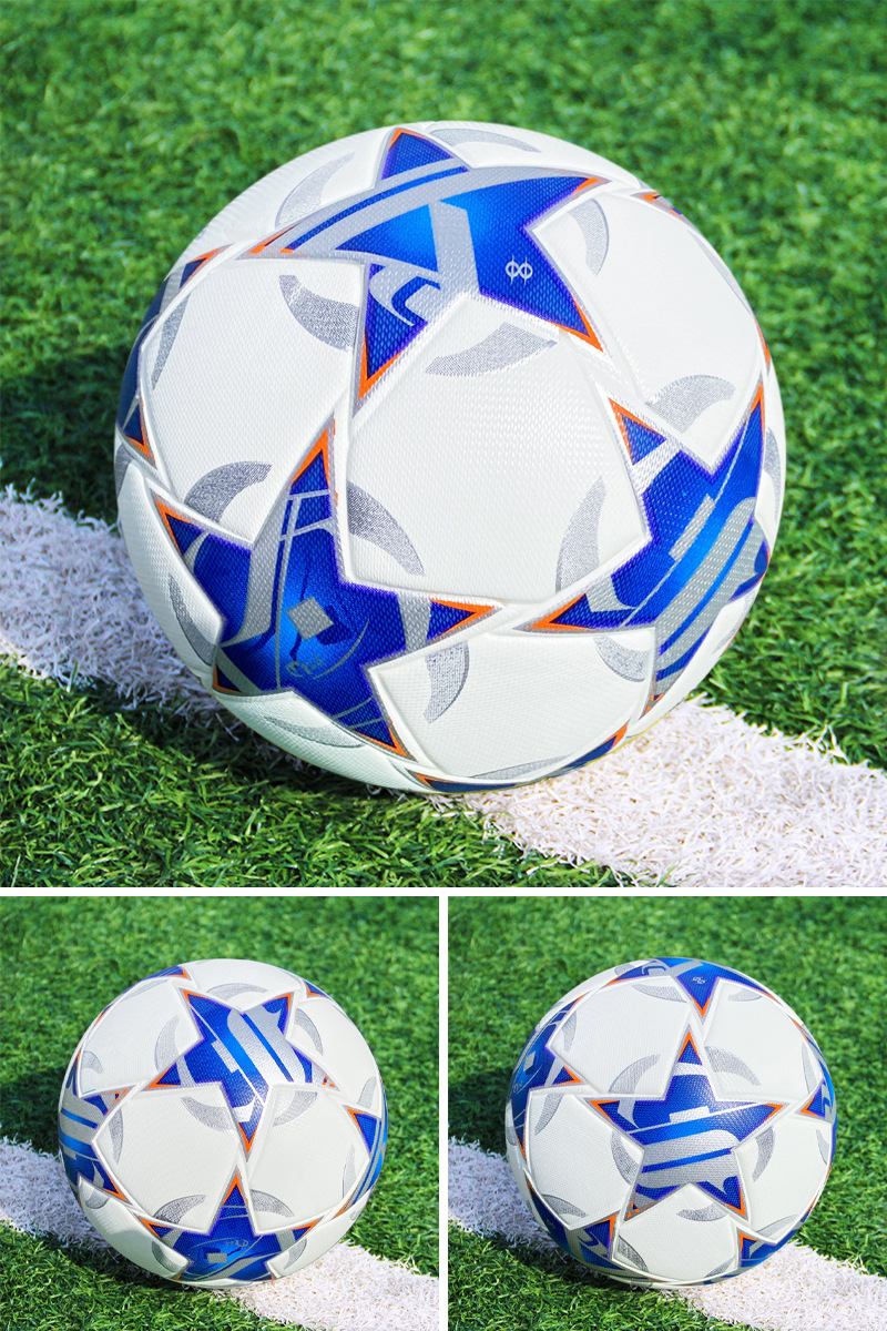 Wholesale of new size 5 football for European Cup, UEFA Champions League and World Cup with pu adhesive PVC pic 15