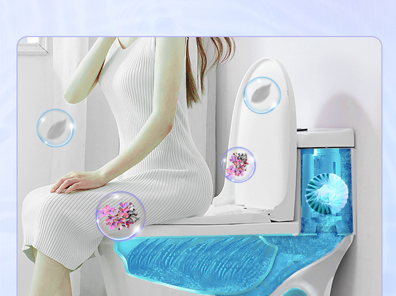 跨境洁厕灵马桶洁厕宝蓝泡泡厕所除臭剂去异味留香型除污垢洁厕块详情6