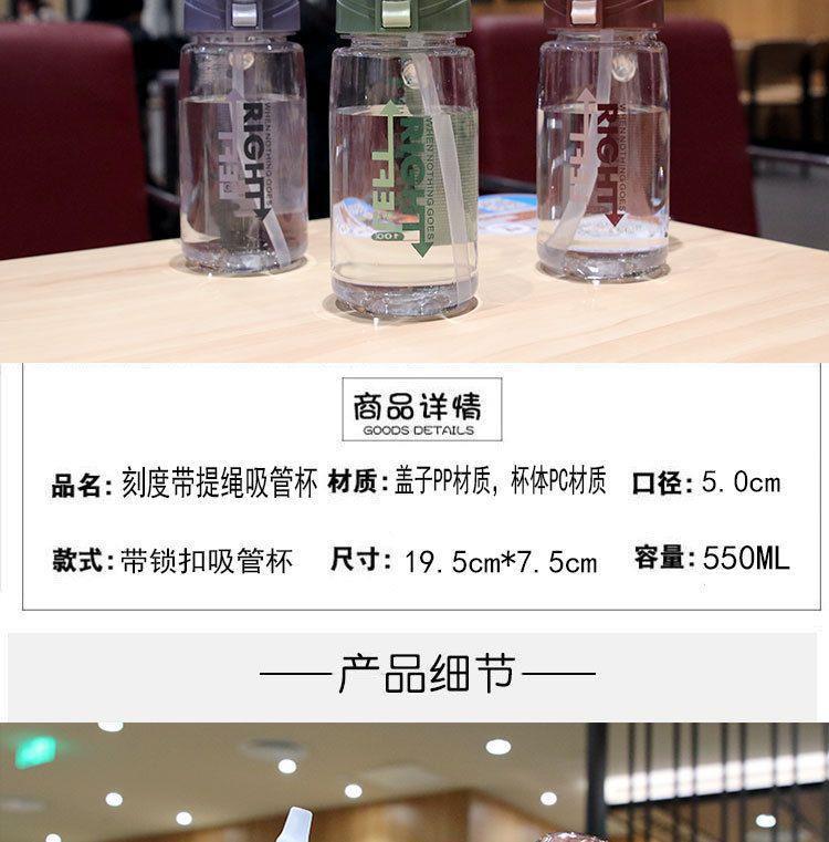 儿童鸭嘴杯吸管杯孕妇杯男女学生韩版简约创意塑料杯茶杯喝水杯详情4