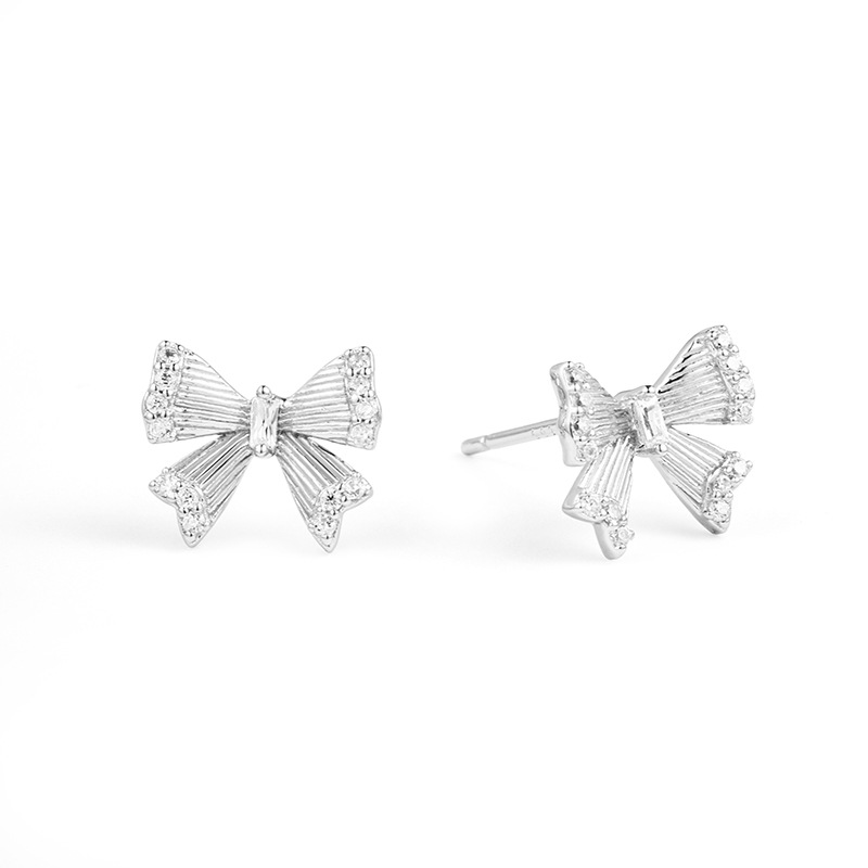 耳钉高级感轻奢小众s925纯银耳钉时尚简约螺丝耳骨钉养耳洞男女款详情34