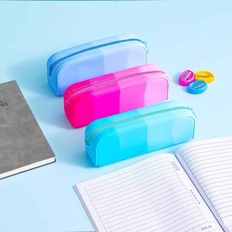 Factory direct delivery of small square pen cases with high appearance standards, stationery storage bags pic 3